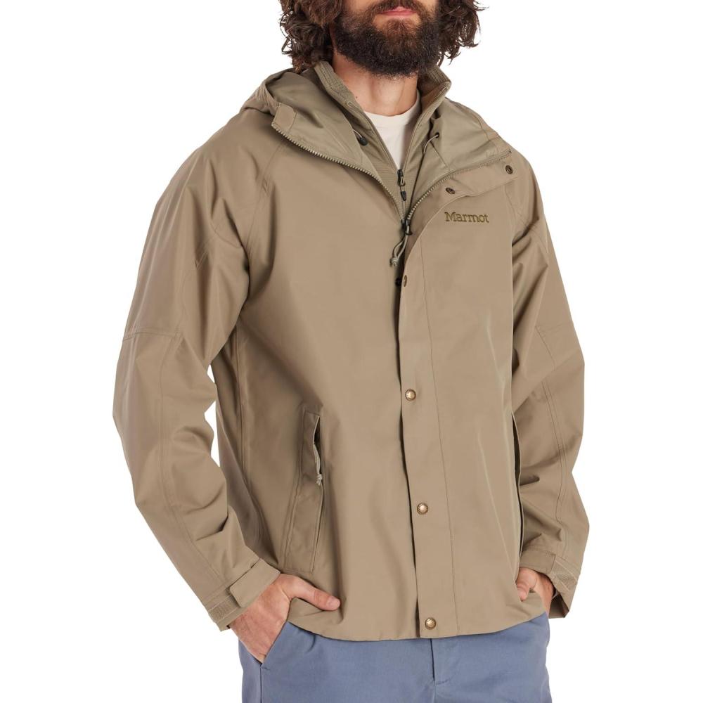 imageMARMOT Mens Cascade Durable amp Waterproof Rain JacketVetiver