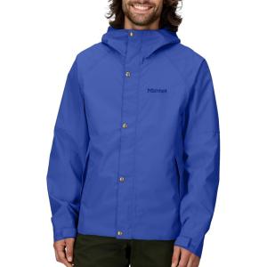 MARMOT Men’s Cascade Durable & Waterproof Rain Jacket(Trail Blue)