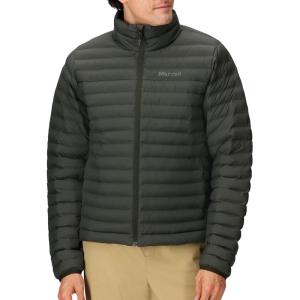 MARMOT Men’s Echo Featherless Jacket – Lightweight Down-Alternative Puffer(Rosin Green)
