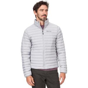MARMOT Men’s Echo Featherless Jacket – Lightweight Down-Alternative Puffer(Sleet)