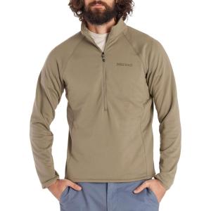 MARMOT mens Leconte Fleece 1/2 Zip(Vetiver)