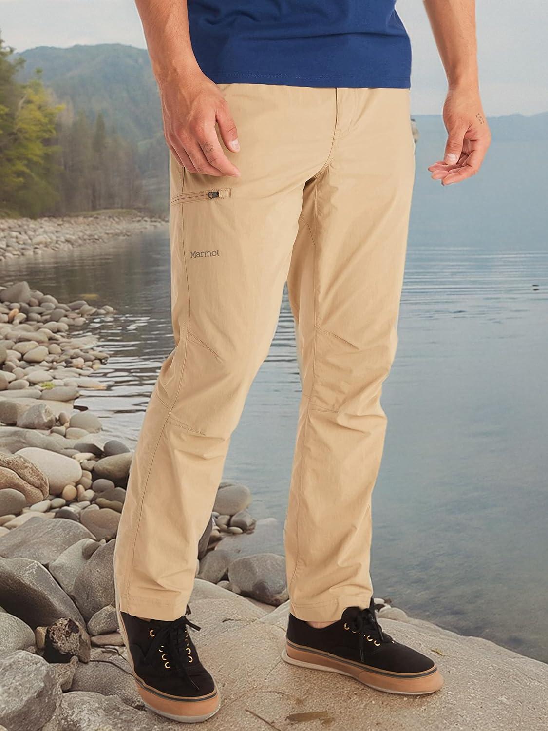 imageMarmot Mens Arch Rock Pant Lightweight Breathable QuickDrying Hiking Pant with UPF ProtectionShetland