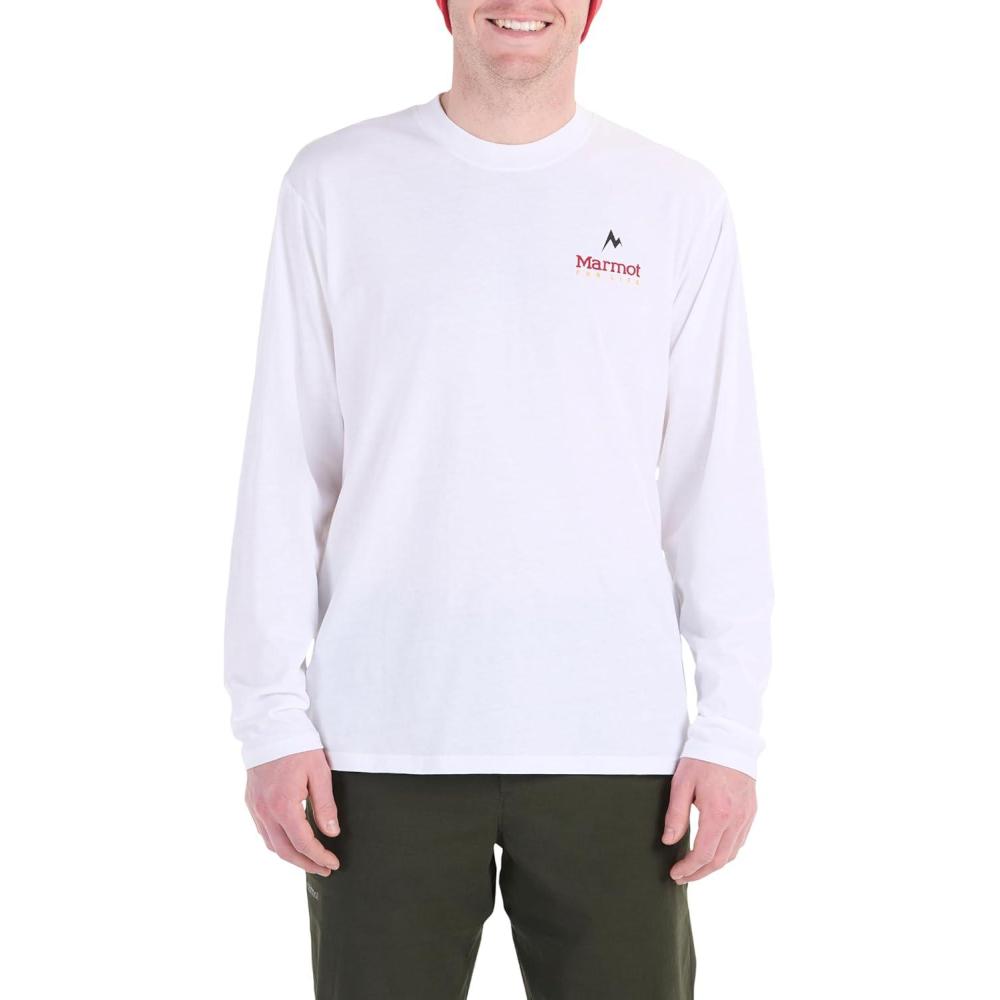 imageMARMOT Mens Life Tee LsWhite