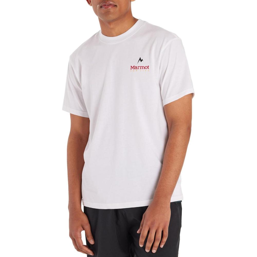 imageMarmot Mens Marmot for Life Tee SsWhite