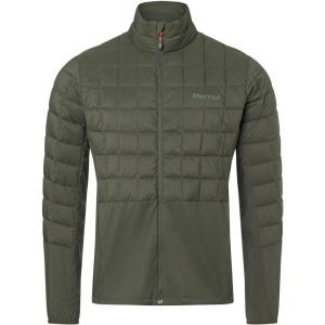 MARMOT Men’s Echo Featherless Hybrid Jacket – Lightweight, Down-Alternative Puffer Layer(Nori)