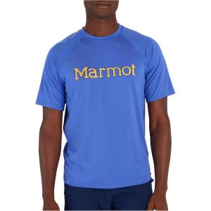 MARMOT Men’s Windridge Graphic Short Sleeve Shirt(Trail Blue)