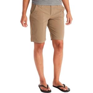 MARMOT Women’s Kodachrome 7″ Shorts – Lightweight, Breathable, Water-Repellant Quick-Drying Stretch with UPF Protection(Desert Khaki)