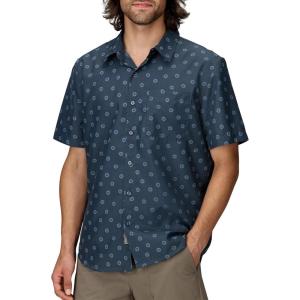 Marmot Mens Airexchange UPF 40 Short Sleeve Shirt(Thunderhead Daybreak)