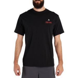 Marmot Mens Marmot for Life Tee Ss(Black)