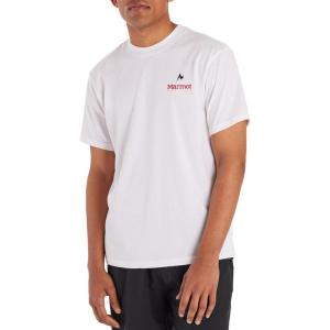 Marmot Mens Marmot for Life Tee Ss(White)