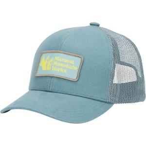 Marmot Unisex-Adult Retro Trucker Hat(Blue Agave)