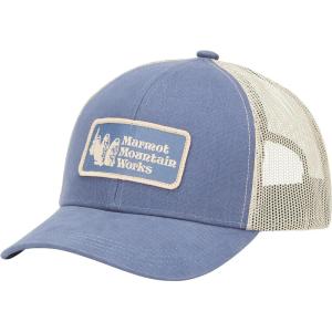 Marmot Unisex-Adult Retro Trucker Hat(Light Oak/Storm)