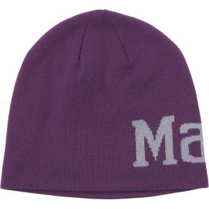 Marmot Unisex-Adult Summit Hat – Knit Skullcap Beanie(Purple Fig/Sleet)