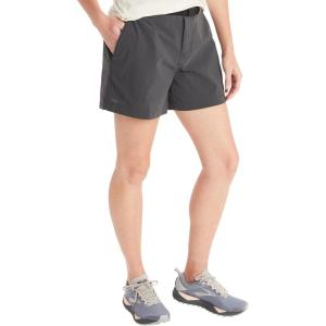 Marmot Women’s Kodachrome 5″ Shorts – Lightweight, Breathable, Water-Repellant Quick-Drying Stretch with UPF Protection(Dark Steel)