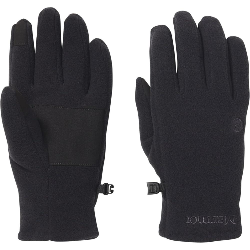 imageMARMOT Unisex Rocklin Fleece ColdWeather Glove Cozy Warm Comfort with Touchscreen Compatible Fingertips