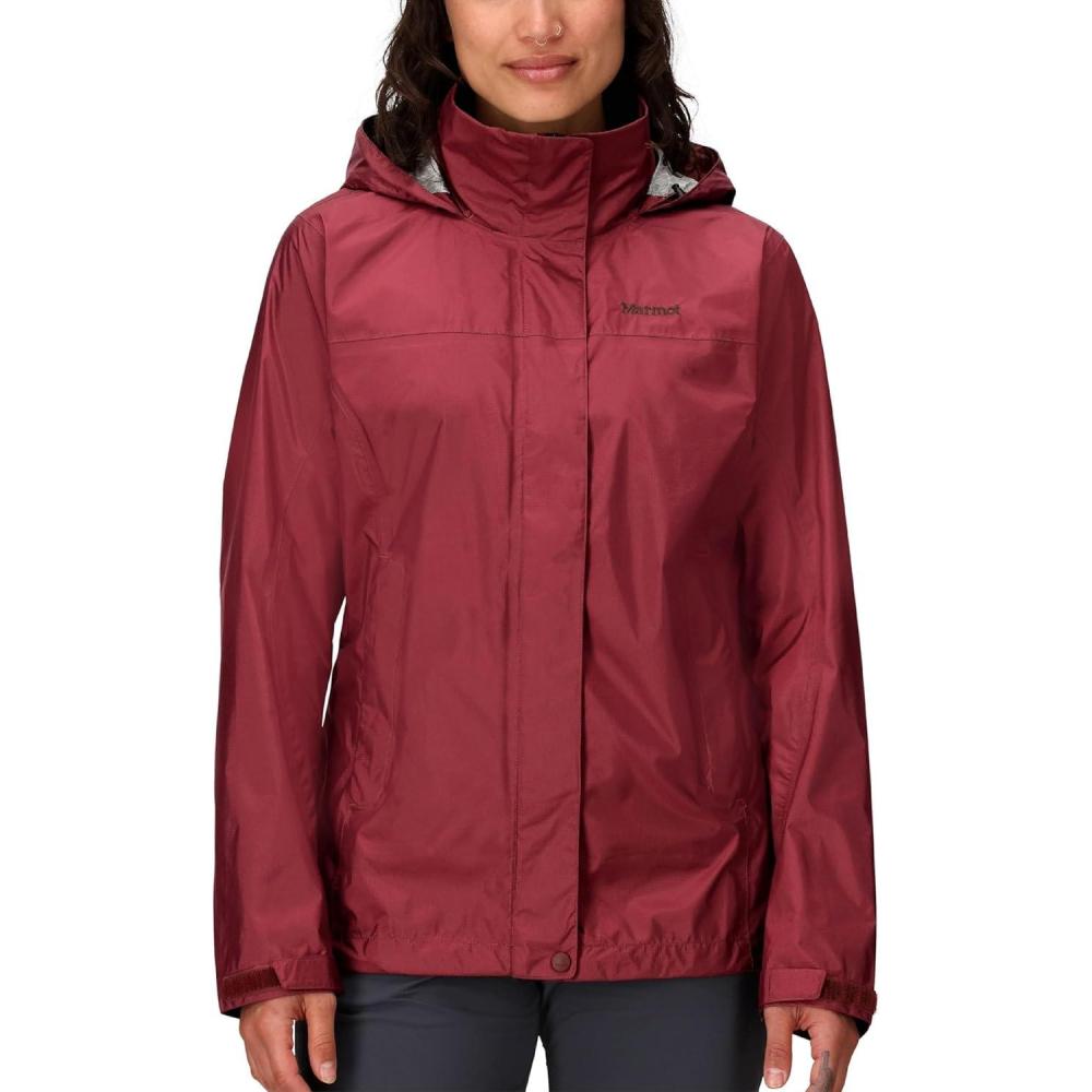 imageMarmot womens Womens Precip Eco Waterproof Rain JacketAcai Berry  Latest Collection