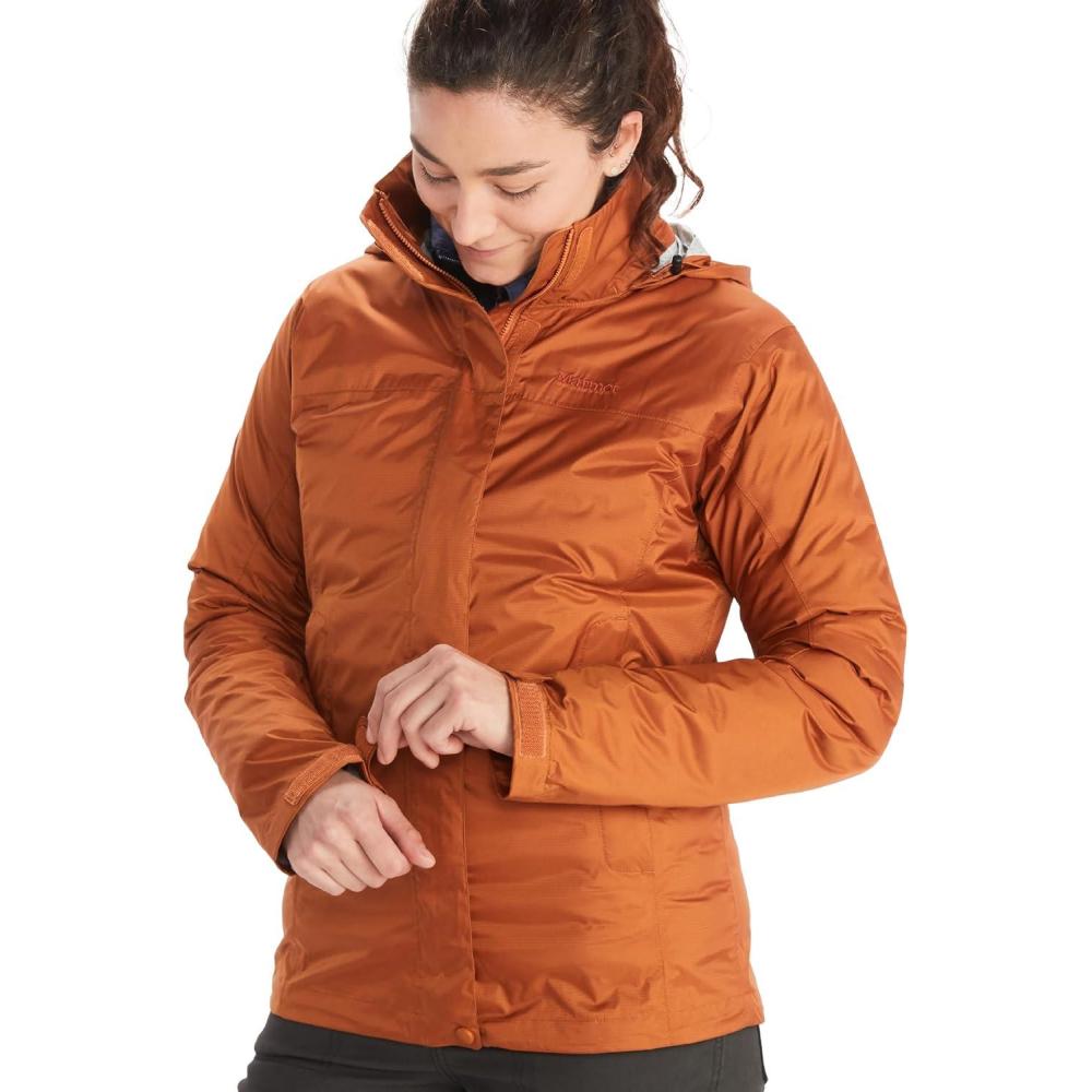 imageMarmot womens Womens Precip Eco Waterproof Rain JacketCopper