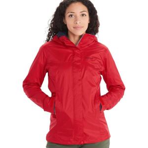 MARMOT Women’s PreCip Rain Jacket | Lightweight, Waterproof(Team Red)