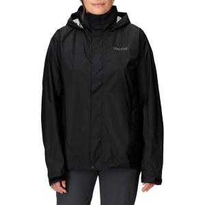 Marmot womens Women’s Precip Eco Waterproof Rain Jacket(Black – Latest Collection)