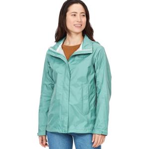 Marmot womens Women’s Precip Eco Waterproof Rain Jacket(Blue Agave)