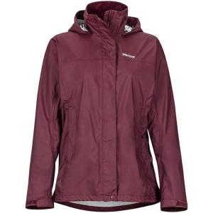 Marmot womens Women’s Precip Eco Waterproof Rain Jacket(Burgundy)