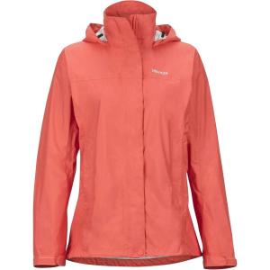 Marmot womens Women’s Precip Eco Waterproof Rain Jacket(Living Coral)