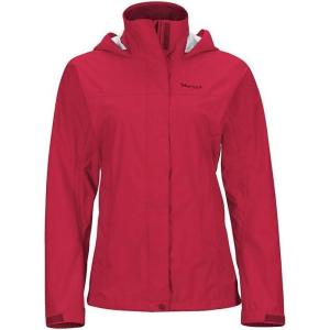 Marmot womens Women’s Precip Eco Waterproof Rain Jacket(Sienna Red)