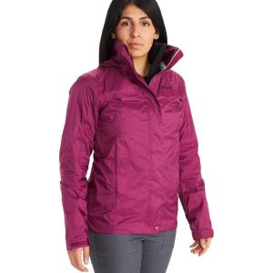Marmot womens Women’s Precip Eco Waterproof Rain Jacket(Wild Rose)