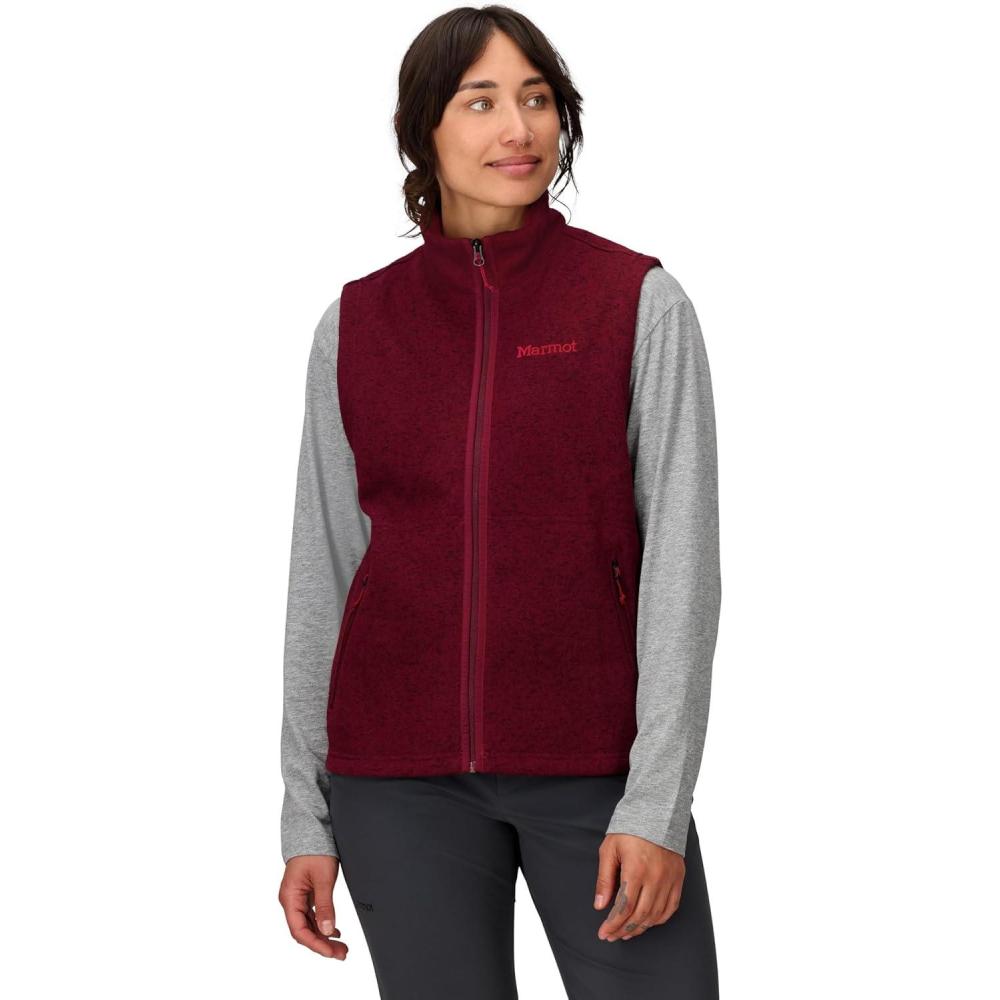 imageMARMOT womens Womens Drop Line VestAcai Berry Heather