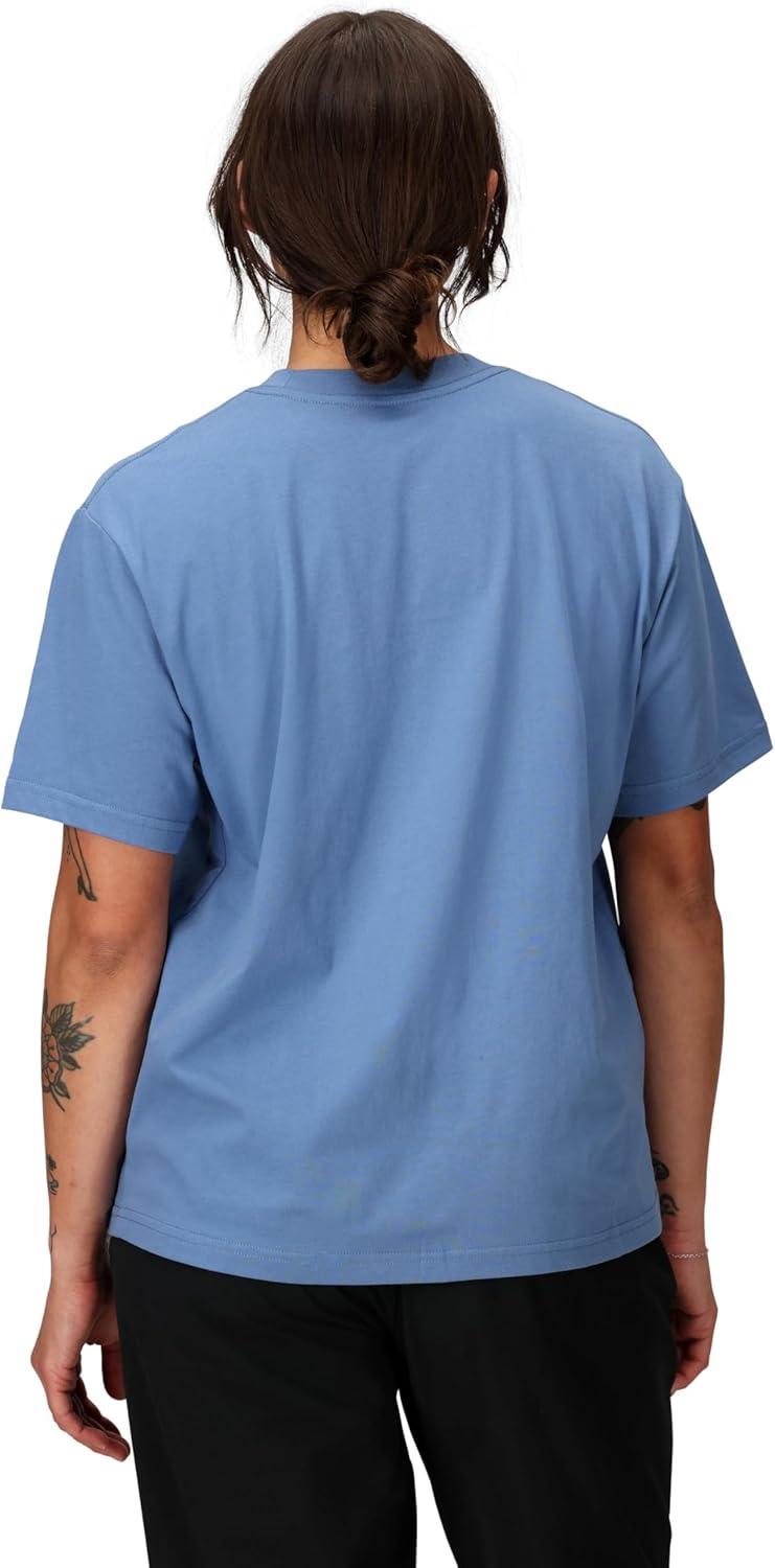 imageMARMOT Womens Coastal ShortSleeve TShirt Screen Printed Graphic on Soft Breathable EcoFriendly CottonPoly BlendRain Cloud