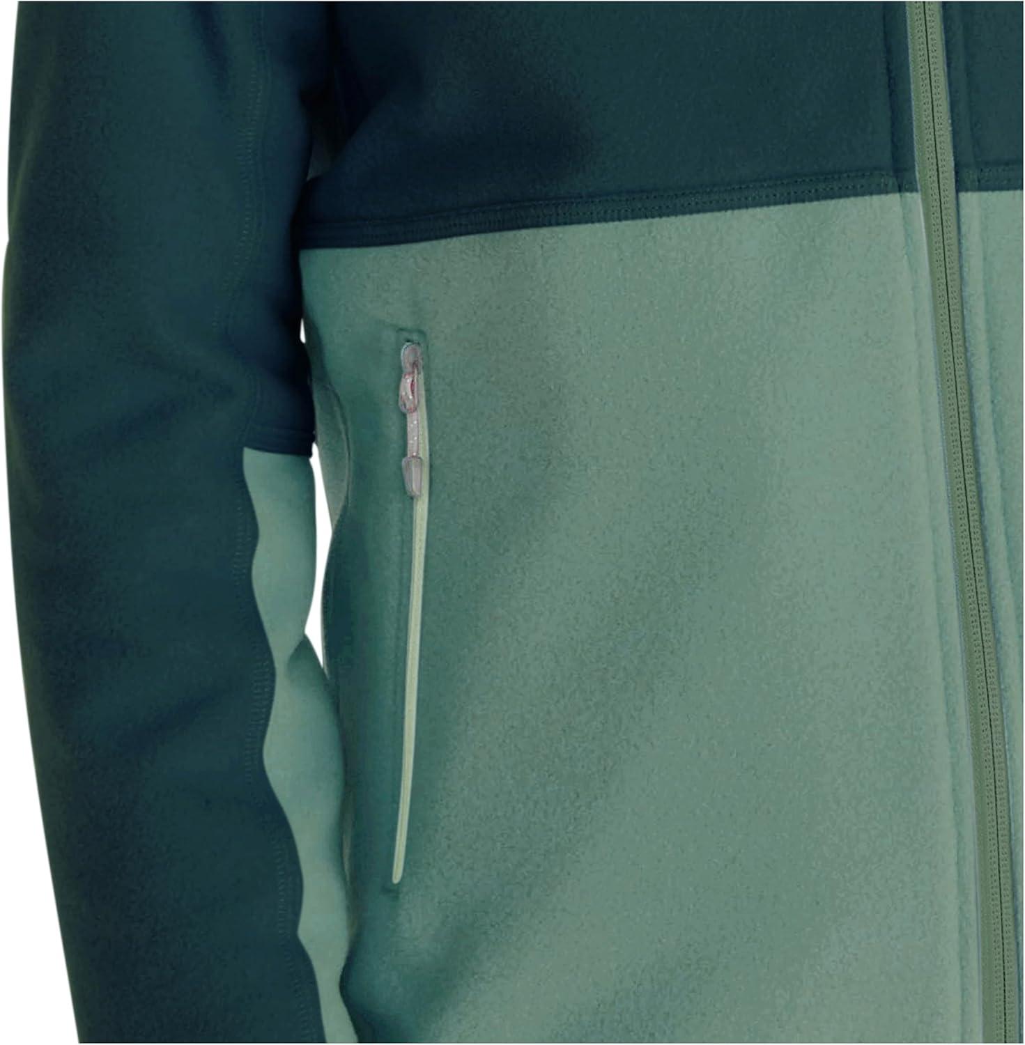 imageMARMOT Womens Rocklin Full Zip Fleece JacketDark JungleFrosty Green
