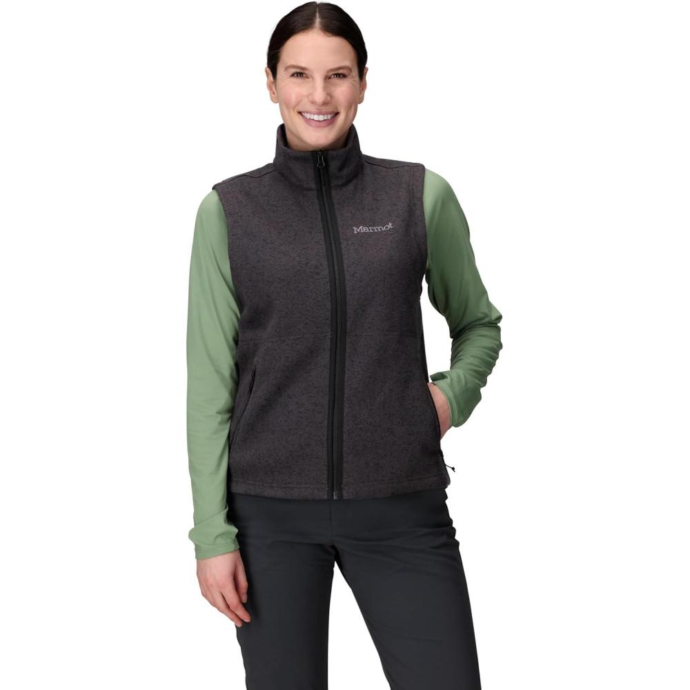 imageMARMOT womens Womens Drop Line VestBlack Heather