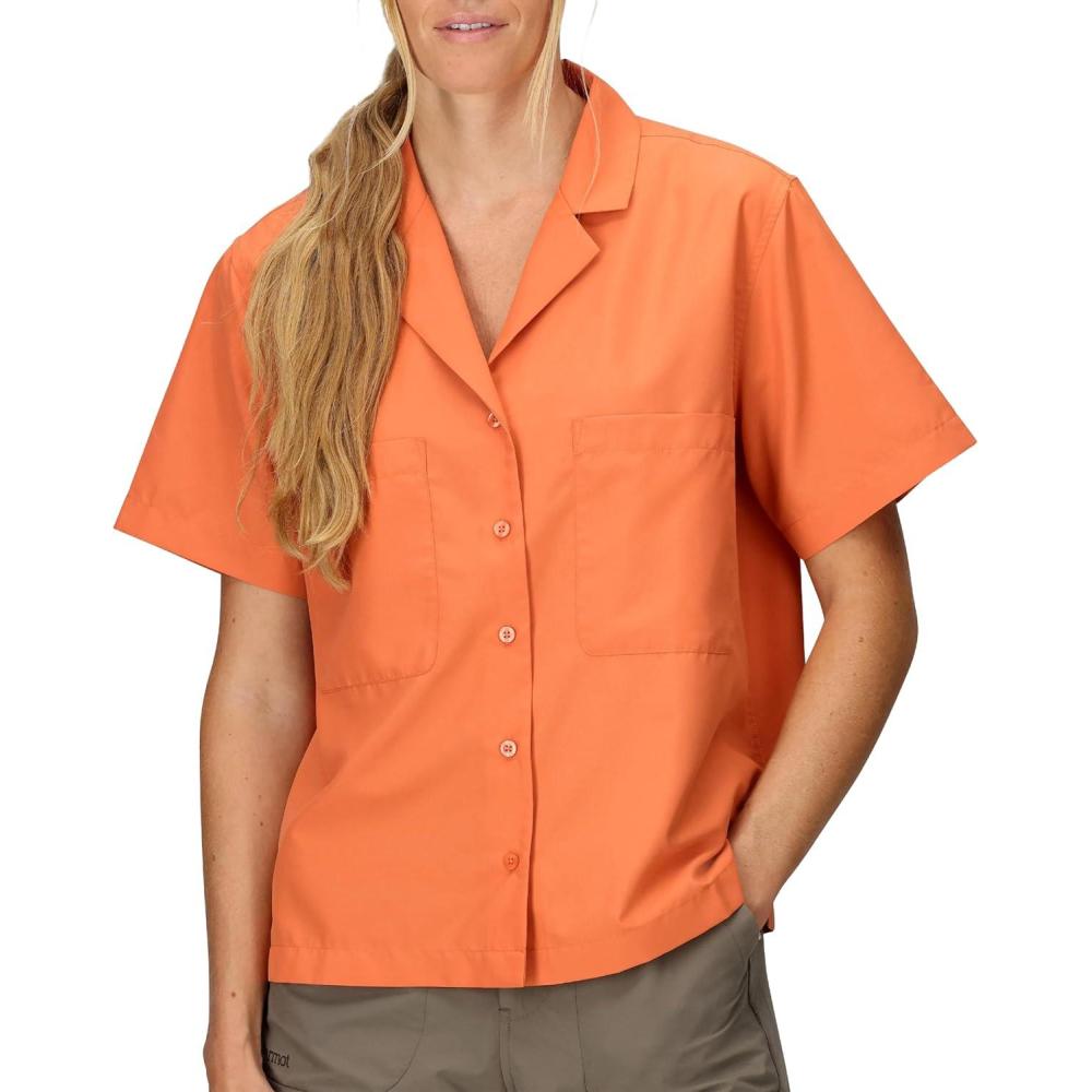 imageMarmot Womens Womens Aerobora Short Sleeve ShirtPomelo