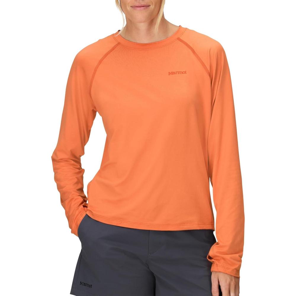 imageMarmot Womens Womens Windridge Long Sleeve ShirtPomelo
