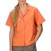 imageMARMOT Womens AirExchange UPF 40 Short Sleeve Camp Shirt  Lightweight Breathable QuickDry Pomelo XSmall