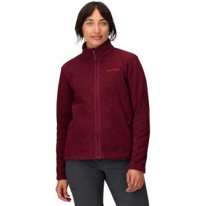 ARMOT Women’s Drop Line Jacket – Casual Fleece for Camping & Backpacking(Acai Berry Heather)