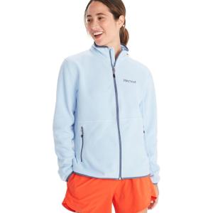 MARMOT Women’s Rocklin Full Zip Fleece Jacket(Tide Blue)