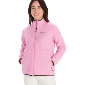 MARMOT Women’s Rocklin Full Zip Fleece Jacket(Wild Orchid)