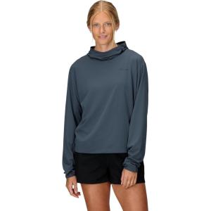MARMOT womens Women’s Air Exchange Upf 50 Hoody(Thunderhead)