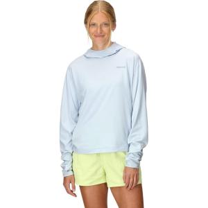 MARMOT womens Women’s Air Exchange Upf 50 Hoody(Vapor)