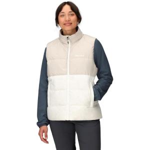 MARMOT womens Women’s Guides Down Vest(Birch Bark/Pearl)