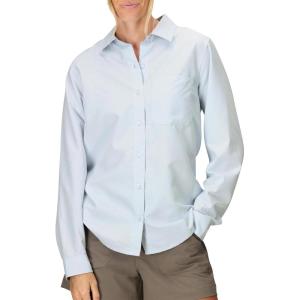 Marmot Womens Airexchange Solarshield Long Sleeve Shirt(Vapor)