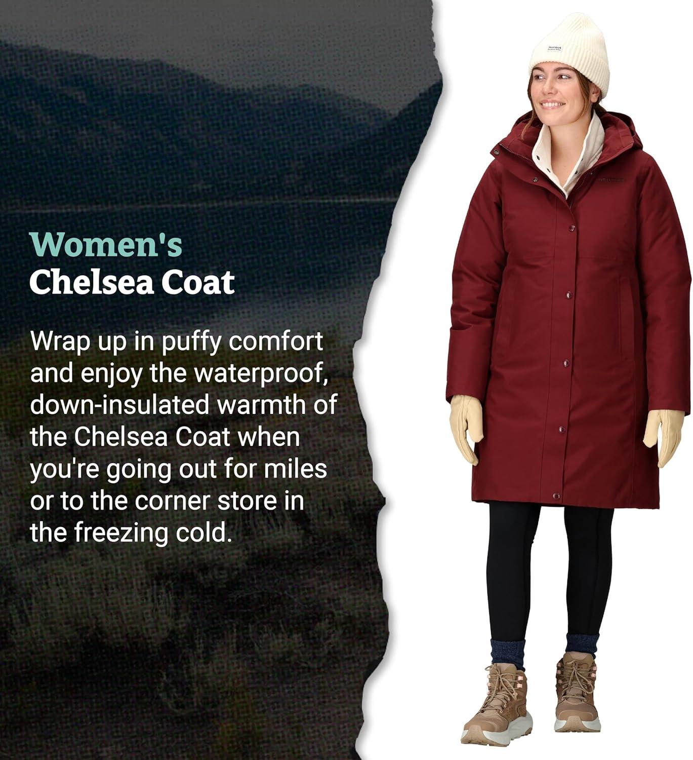 imageMARMOT Womens Chelsea 700 Down Fill Coat with HoodAcai Berry Latest Collection