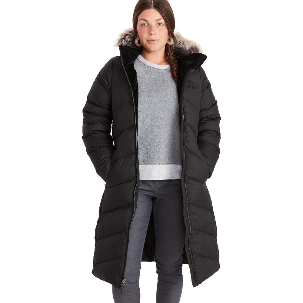 imageMarmot womens Montreaux Fulllength Down Puffer CoatBlack