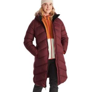 MARMOT Women’s Montreal Mid-thigh Length Down Puffer Jacket(Berry Wine)