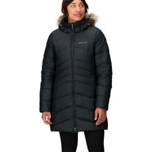 MARMOT Women’s Montreal Mid-thigh Length Down Puffer Jacket(Black – Latest Collection)