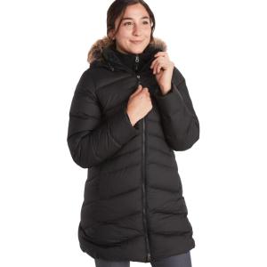MARMOT Women’s Montreal Mid-thigh Length Down Puffer Jacket(Jet Black)