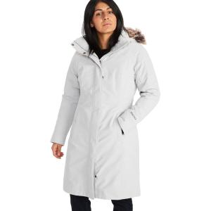 MARMOT womens Chelsea Waterproof Down Rain Coat, Fill Power 700(Platinum)