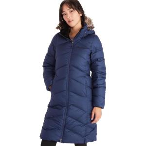Marmot womens Montreaux Full-length Down Puffer Coat(Arctic Navy)