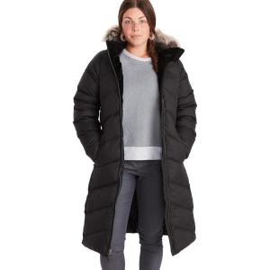 Marmot womens Montreaux Full-length Down Puffer Coat(Black)
